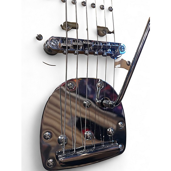 Used Squier J Mascis Jazzmaster Antique White Solid Body Electric Guitar