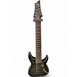 Used Schecter Guitar Research HELLRAISER HYBRID C8 Black Onyx Solid Body Electric Guitar