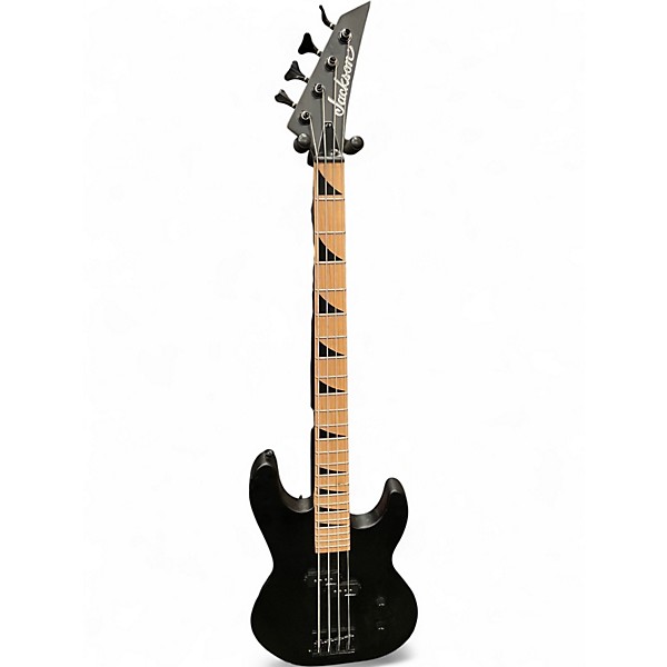 Used Jackson JS1m Flat Black Electric Bass Guitar