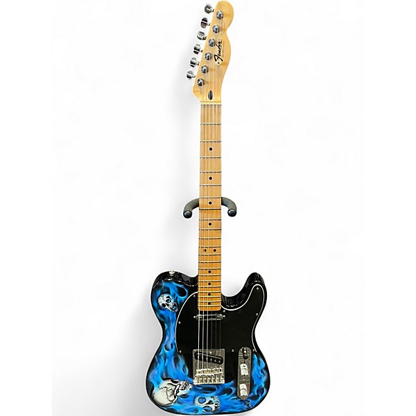 Used Fender TRADITIONAL TELECASTER Black Solid Body Electric Guitar