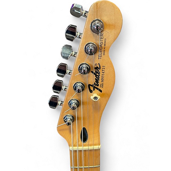 Used Fender TRADITIONAL TELECASTER Black Solid Body Electric Guitar