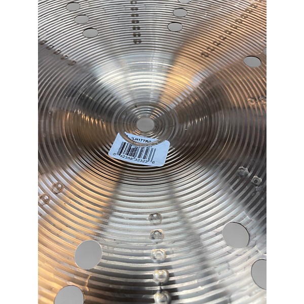 Used Zildjian 17in I trash crash Cymbal