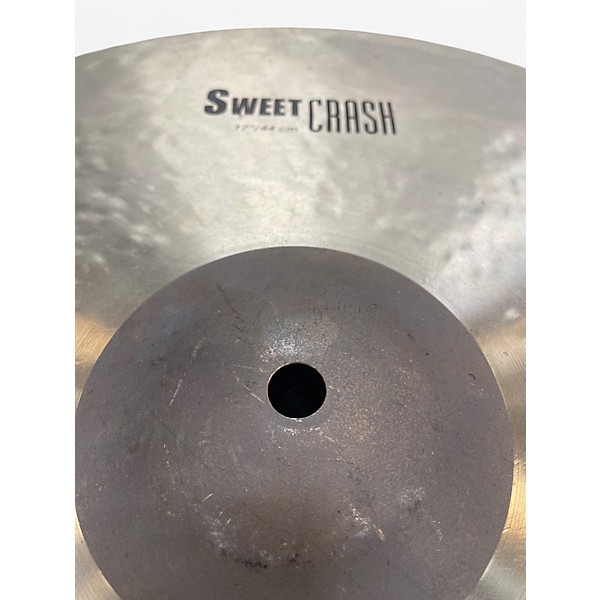 Used Zildjian 17in K sweet crash Cymbal