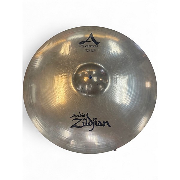 Used Zildjian 20in A custom ping ride Cymbal