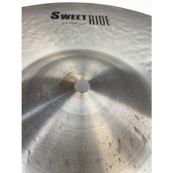 Used Zildjian 21in K sweet ride Cymbal