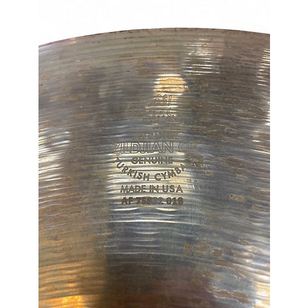 Used Zildjian 22in S rock ride Cymbal