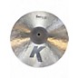 Used Zildjian 15in K sweet hi hat Cymbal