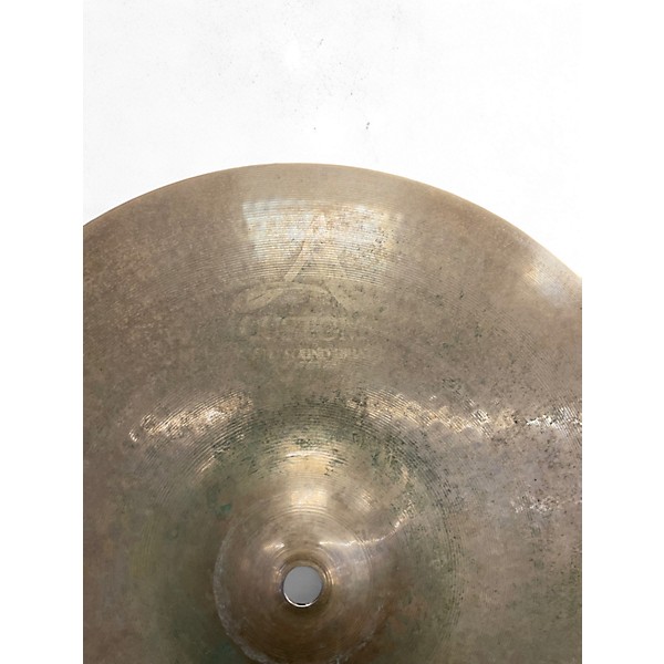 Used Zildjian 14in A Custom Hi hat pair Cymbal