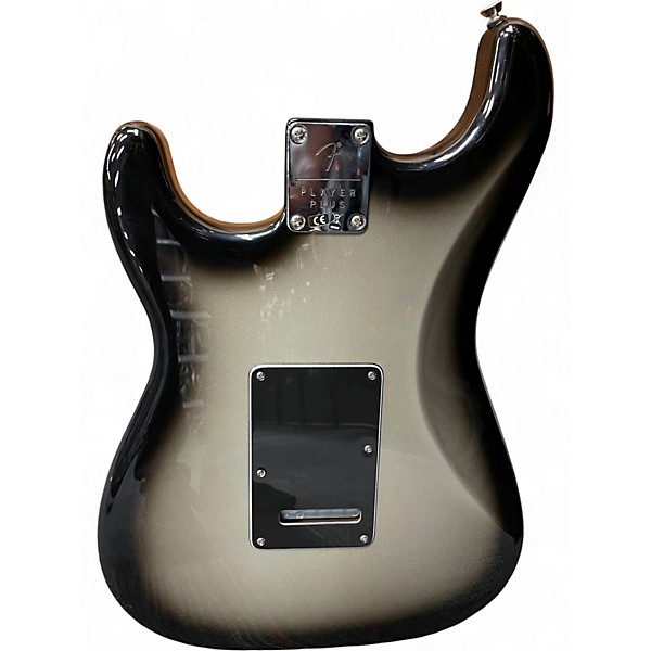Used Fender Player Plus Stratocaster Silverburst Solid Body Electric Guitar