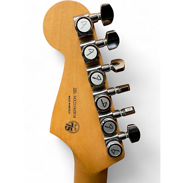 Used Fender Player Plus Stratocaster Silverburst Solid Body Electric Guitar