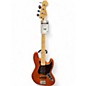 Used Fender Modern Player Jazz Bass Antique Amber Electric Bass Guitar thumbnail