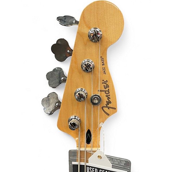 Used Fender Modern Player Jazz Bass Antique Amber Electric Bass Guitar