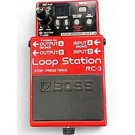 Used BOSS RC3 Loop Station Pedal