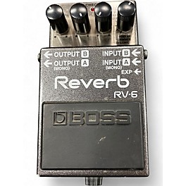 Used BOSS RV6 Digital Reverb Effect Pedal