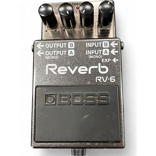 Used BOSS RV6 Digital Reverb Effect Pedal