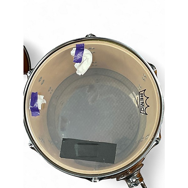 Used Ludwig 4 Piece ACCENT CUSTOM Orange Drum Kit