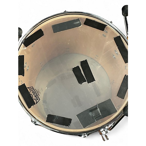 Used Ludwig 4 Piece ACCENT CUSTOM Orange Drum Kit