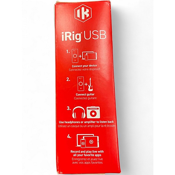 Used IK Multimedia iRig USB Audio Interface