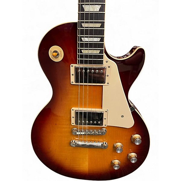 Used 2020 Gibson Les Paul Standard 1960S Neck 2 Tone Sunburst Solid Body Electric Guitar