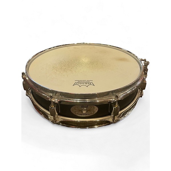 Used Pearl 13in Power Piccolo Snare Black Drum