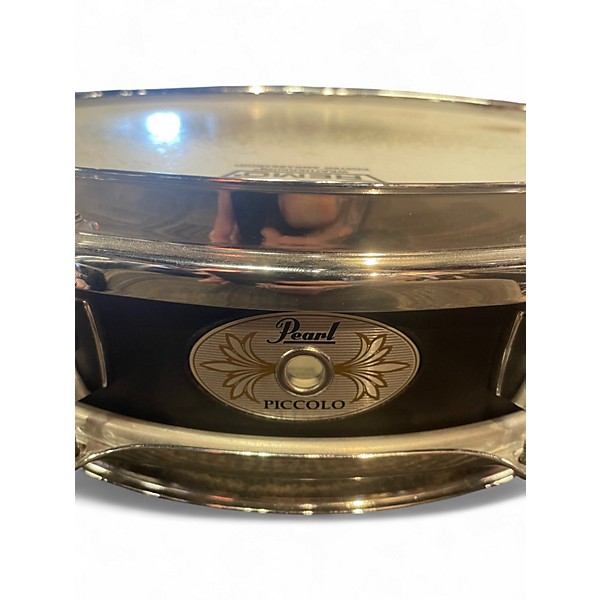 Used Pearl 13in Power Piccolo Snare Black Drum