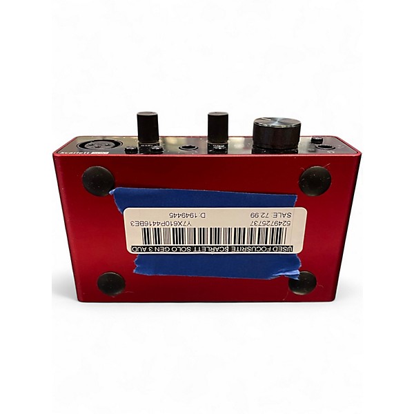 Used Focusrite Scarlett Solo Gen 3 Audio Interface