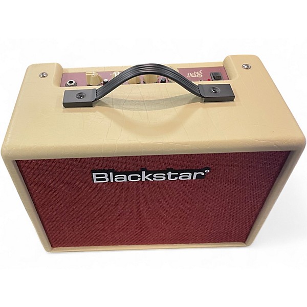Used Blackstar DEBUT 15E Cream Solid Body Electric Guitar