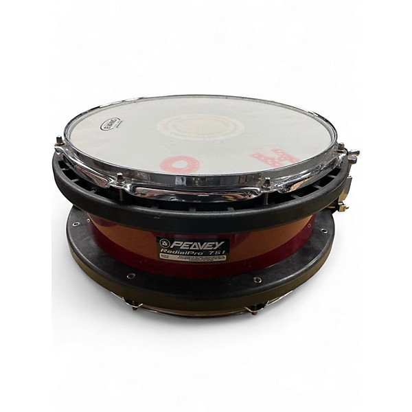 Used Peavey 14in Radial pro 751 Red with Black Bevels Drum