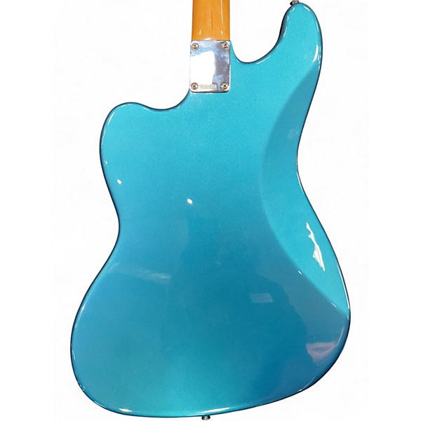 Used Fender VINTERA BASS VI Blue Solid Body Electric Guitar