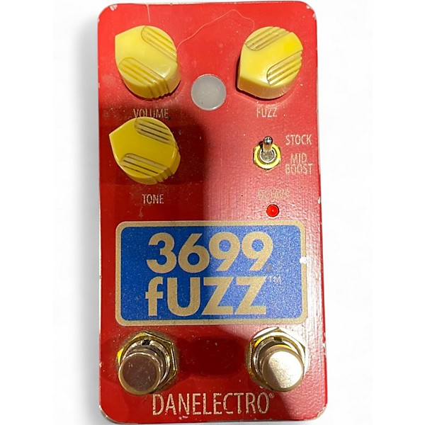 Used Danelectro 3699 Fuzz Effect Pedal