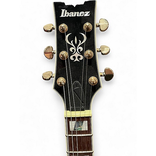 Used Ibanez AR520H Black Hollow Body Electric Guitar