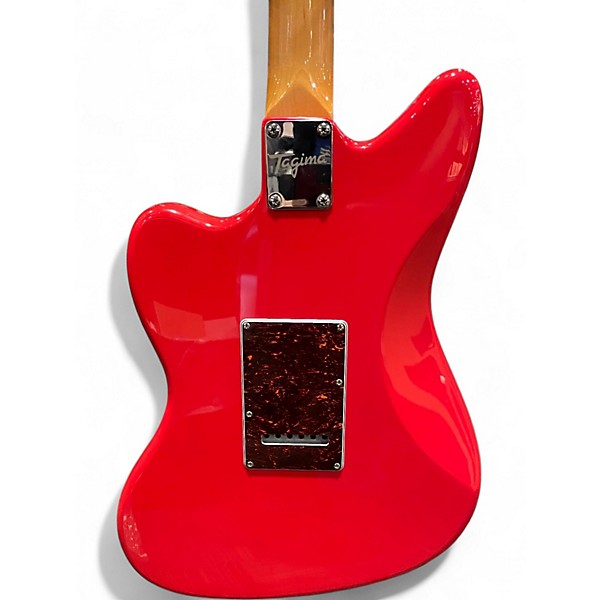 Used Tagima WOODSTOCK SERIES 61 Fiesta Red Solid Body Electric Guitar
