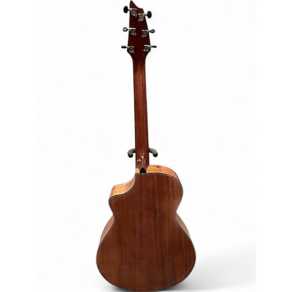 Used Breedlove Organic Wildwood Pro CE All-African Mahogany Concert Acoustic-Electric Guitar Mahogany Acoustic Electric Gu...