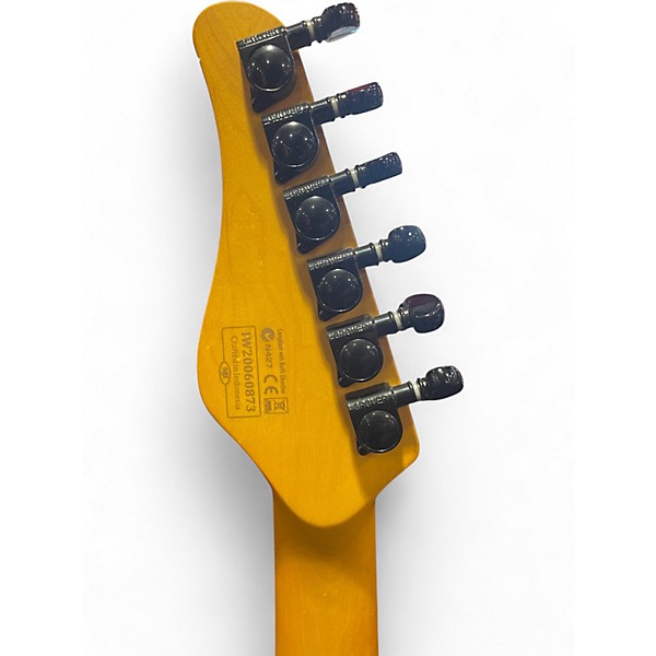 Used Schecter Guitar Research PT Fr S Sweetwater Exclusive Satin Black Solid Body Electric Guitar