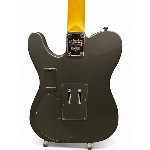 Used Schecter Guitar Research PT Fr S Sweetwater Exclusive Satin Black Solid Body Electric Guitar