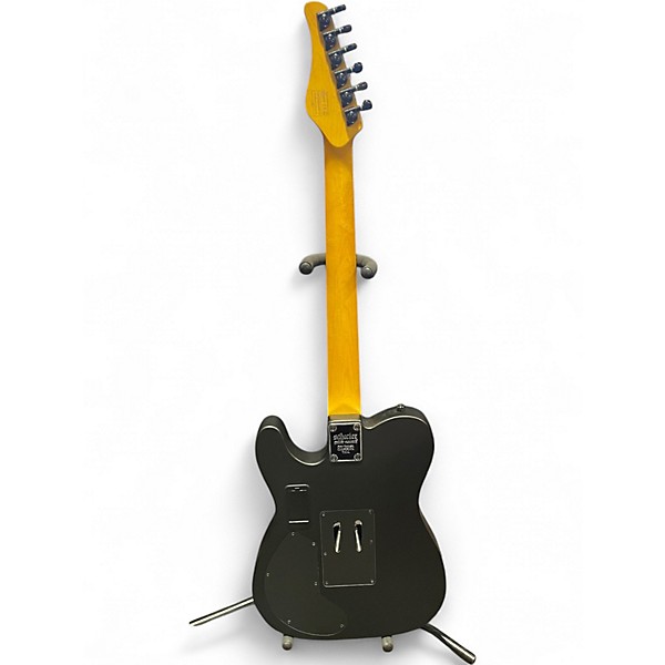 Used Schecter Guitar Research PT Fr S Sweetwater Exclusive Satin Black Solid Body Electric Guitar