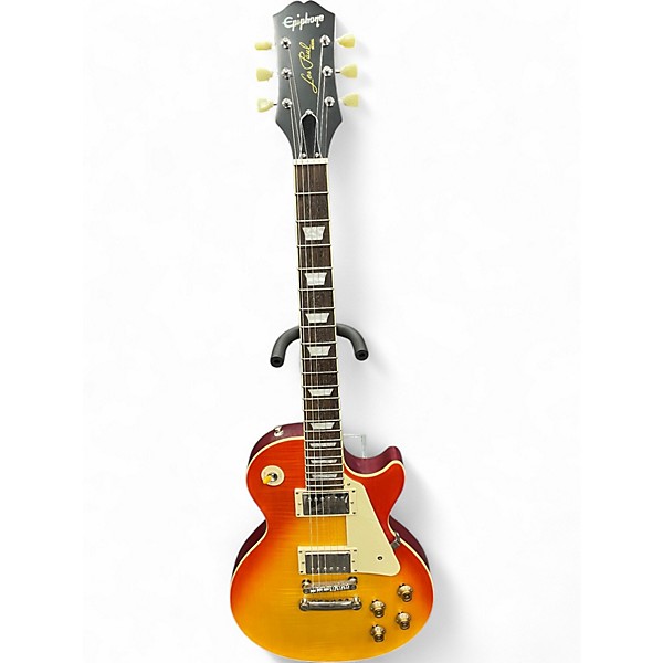 Used Epiphone Inspired By Gibson Custom 1959 Les Paul Standard 2 Color Sunburst Solid Body Electric Guitar