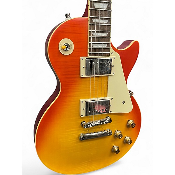 Used Epiphone Inspired By Gibson Custom 1959 Les Paul Standard 2 Color Sunburst Solid Body Electric Guitar