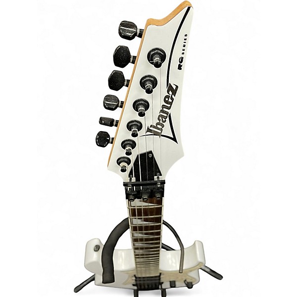 Used Ibanez RG350DX RG Series White Solid Body Electric Guitar