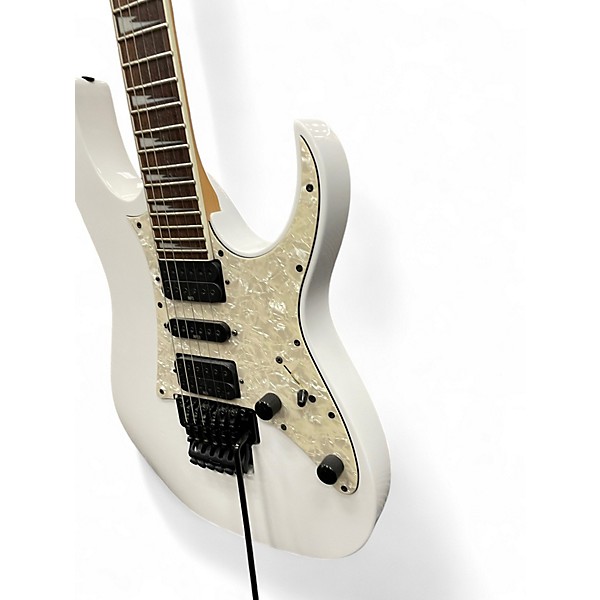 Used Ibanez RG350DX RG Series White Solid Body Electric Guitar