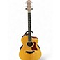 Used Taylor 214CE Deluxe Natural Acoustic Electric Guitar thumbnail