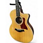 Used Taylor 214CE Deluxe Natural Acoustic Electric Guitar