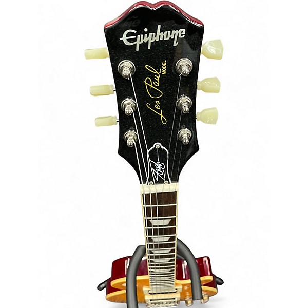 Used Epiphone Slash Signature Les Paul Classic Yellow Solid Body Electric Guitar