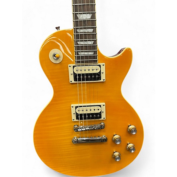 Used Epiphone Slash Signature Les Paul Classic Yellow Solid Body Electric Guitar
