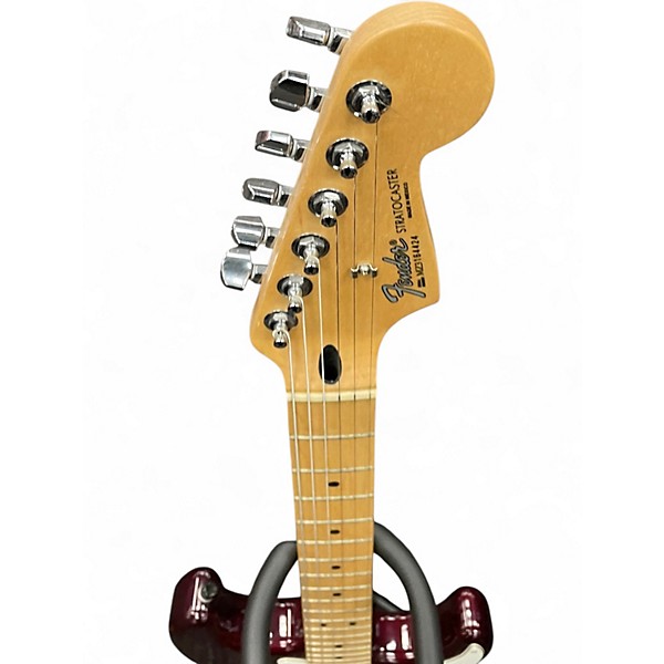 Used Fender Standard Stratocaster Candy Apple Red Solid Body Electric Guitar