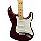 Used Fender Standard Stratocaster Candy Apple Red Solid Body Electric Guitar