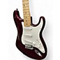 Used Fender Standard Stratocaster Candy Apple Red Solid Body Electric Guitar