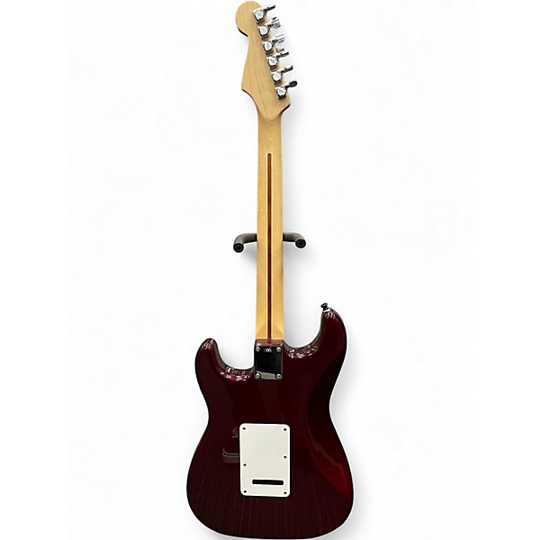 Used Fender Standard Stratocaster Candy Apple Red Solid Body Electric Guitar