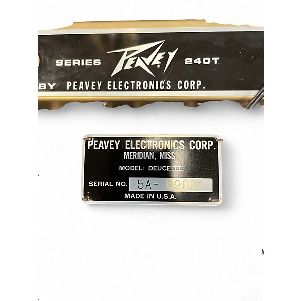 Used Peavey DUECE II 240 T Tube Guitar Combo Amp