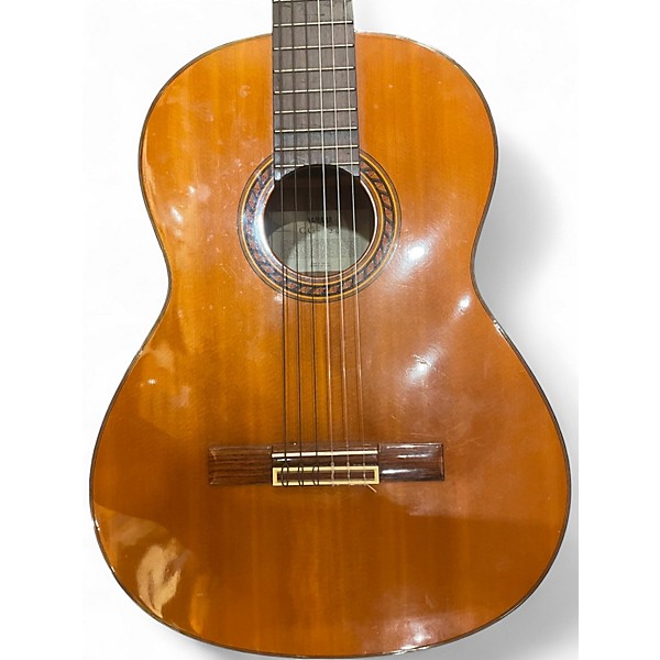 Used Yamaha CG120 2 Tone Sunburst Classical Acoustic Guitar